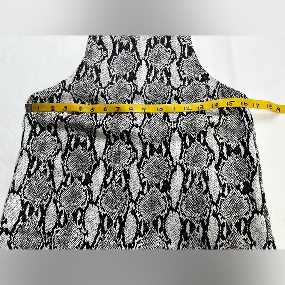 ALC Python print ANISE halter neck tank top size 4. - Picture 14 of 15
